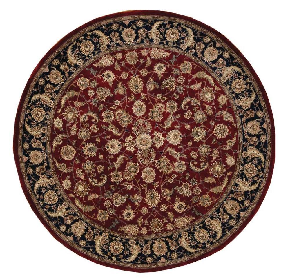 Nourison - 2000 2002 Dark Red Multicolor 6 x Round Area Rug - 2002-99446486448 veiw 1