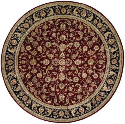 Nourison - 2000 2002 Dark Red Multicolor 8 x Round Area Rug - 2002-99446485632 veiw 1
