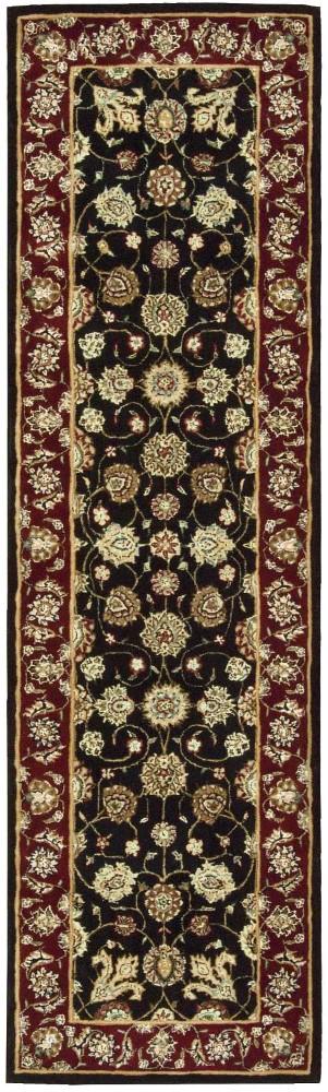 Nourison - 2000 2017 Black 23in x 8 Area Rug - 2017-99446606594 veiw 1
