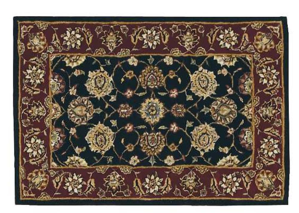 Nourison - 2000 2017 Black 2x3 Area Rug - 2017-99446857781 veiw 1