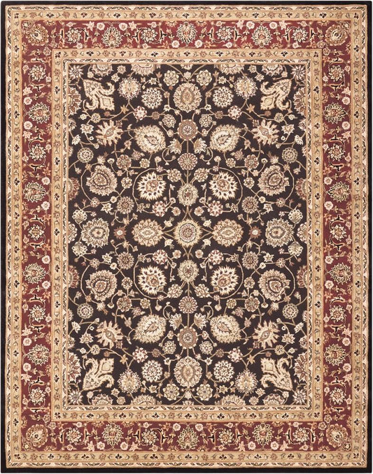 Nourison - 2000 2017 Black 79in x 99in Area Rug - 2017-99446607409 veiw 1