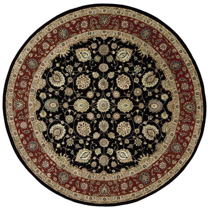 Nourison - 2000 2017 Black 8 x Round Area Rug - 2017-99446608666 veiw 1