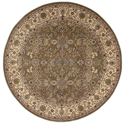 Nourison - 2000 2091 Mushroom 8 x Round Area Rug - 2091-99446531070 veiw 1