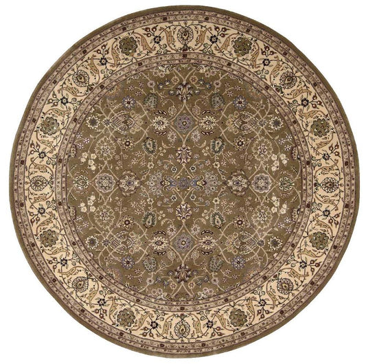 Nourison - 2000 2091 Mushroom 8 x Round Area Rug - 2091-99446531070 veiw 1