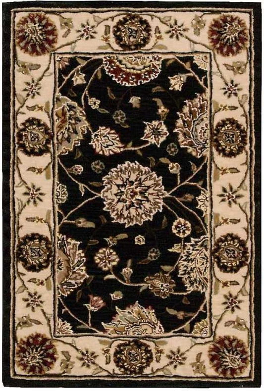 Nourison - 2000 2204 Navy Blue 2x3 Area Rug - 2204-99446296610 veiw 1