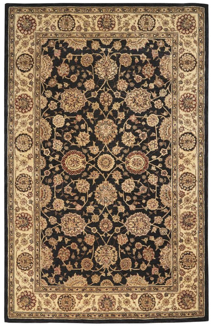 Nourison - 2000 2204 Navy Blue 56in x 86in Area Rug - 2204-99446300218 veiw 1
