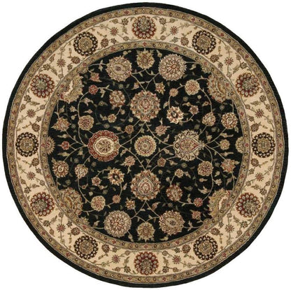 Nourison - 2000 2204 Navy Blue 6 x Round Area Rug - 2204-99446299765 veiw 1