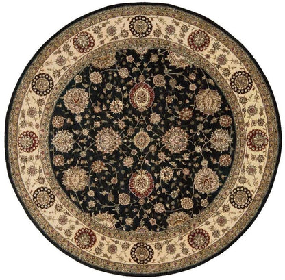 Nourison - 2000 2204 Navy Blue 8 x Round Area Rug - 2204-99446300751 veiw 1