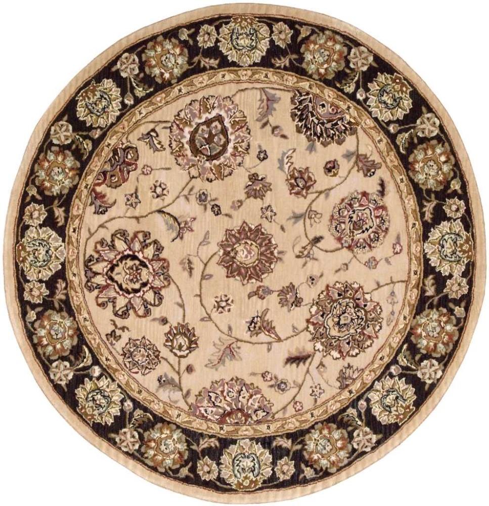 Nourison - 2000 2207 Beige 4 x Round Area Rug - 2207-99446020932 veiw 1