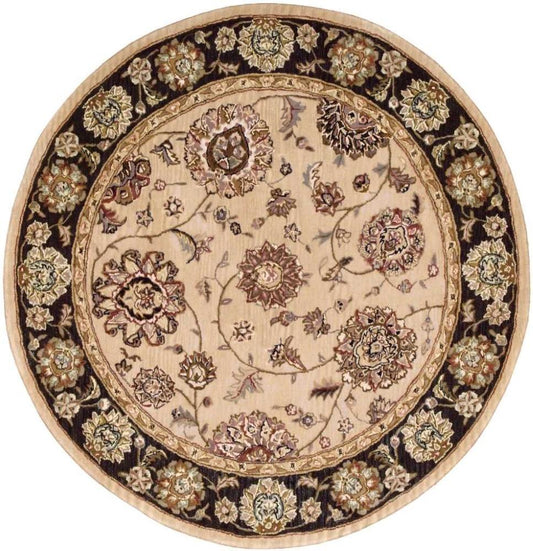 Nourison - 2000 2207 Beige 4 x Round Area Rug - 2207-99446020932 veiw 1