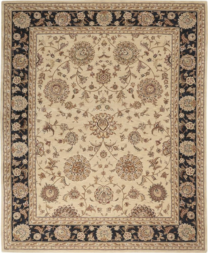 Nourison - 2000 2207 Beige 79in x 99in Area Rug - 2207-99446020123 veiw 1