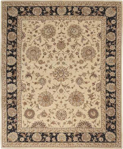 Nourison - 2000 2207 Beige 79in x 99in Area Rug - 2207-99446020123 veiw 1