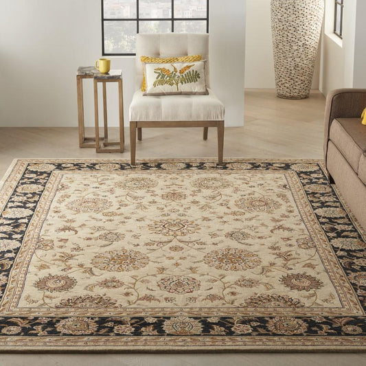 Nourison - 2000 2207 Beige 86in x 116in Area Rug - 2207-99446020390 veiw 2