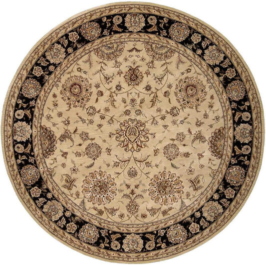 Nourison - 2000 2207 Beige 8 x Round Area Rug - 2207-99446021472 veiw 1