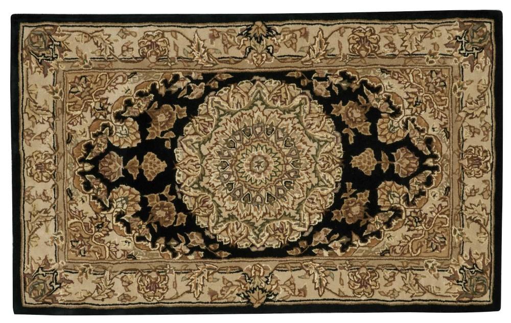 Nourison - 2000 2233 Black 26in x 43in Area Rug - 2233-99446532398 veiw 1