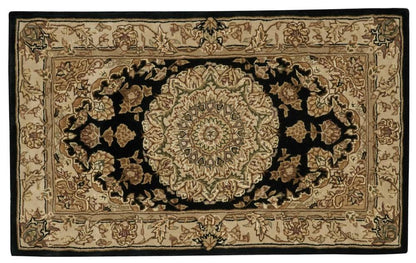 Nourison - 2000 2233 Black 26in x 43in Area Rug - 2233-99446532398 veiw 1