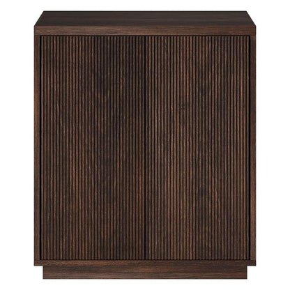 Hudson & Canal - Alston 28in Wide Rectangular Accent Cabinet in Alder Brown - AC1935 veiw 3