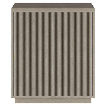 Hudson & Canal - Alston 28in Wide Rectangular Accent Cabinet in Antiqued Gray Oak - AC1936 veiw 3