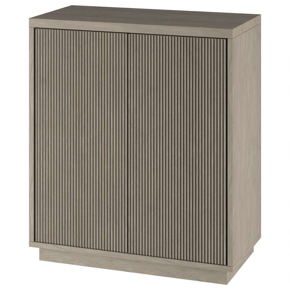 Hudson & Canal - Alston 28in Wide Rectangular Accent Cabinet in Antiqued Gray Oak - AC1936 veiw 4