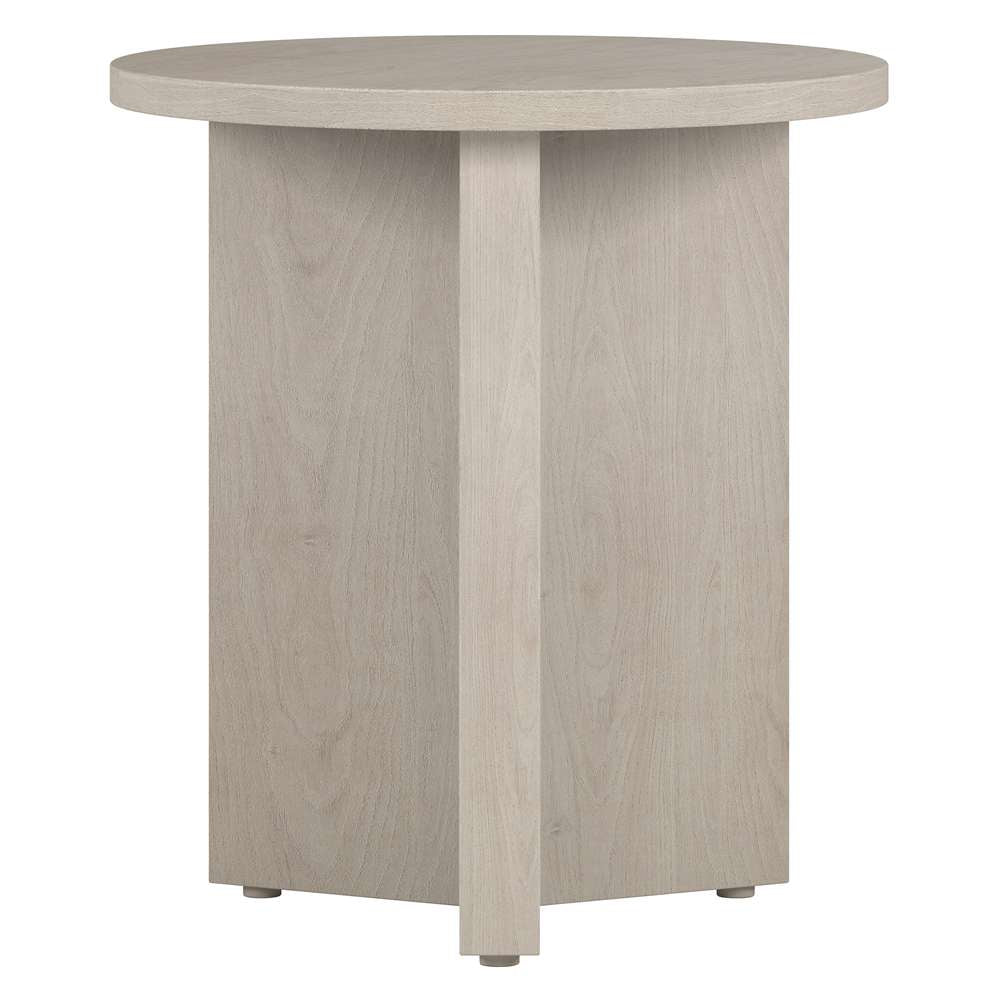 Hudson & Canal - Anders 20in Wide Round Side Table in Alder White - ST1927 veiw 3