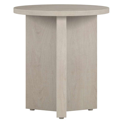 Hudson & Canal - Anders 20in Wide Round Side Table in Alder White - ST1927 veiw 3