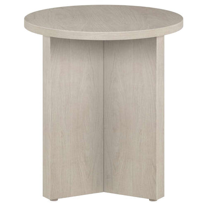 Hudson & Canal - Anders 20in Wide Round Side Table in Alder White - ST1927 veiw 5