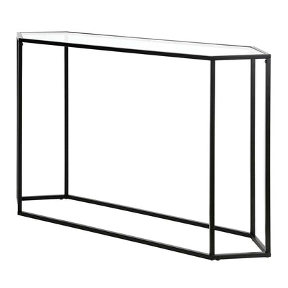 Hudson & Canal - Beck 48in Wide Hexagonal Console Table in Blackened Bronze - AT0551 veiw 5