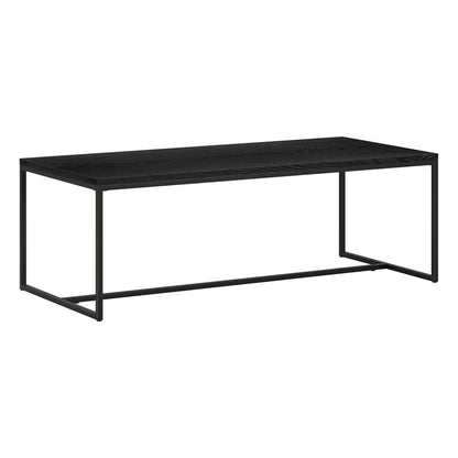 Hudson & Canal - Boone 47.25in Wide Rectangular Coffee Table in Black Grain - CT1522 veiw 1