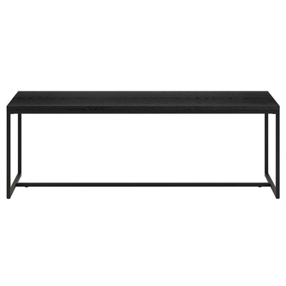 Hudson & Canal - Boone 47.25in Wide Rectangular Coffee Table in Black Grain - CT1522 veiw 3