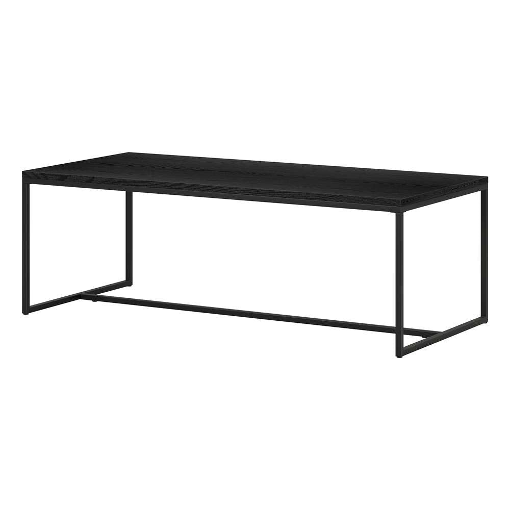 Hudson & Canal - Boone 47.25in Wide Rectangular Coffee Table in Black Grain - CT1522 veiw 4