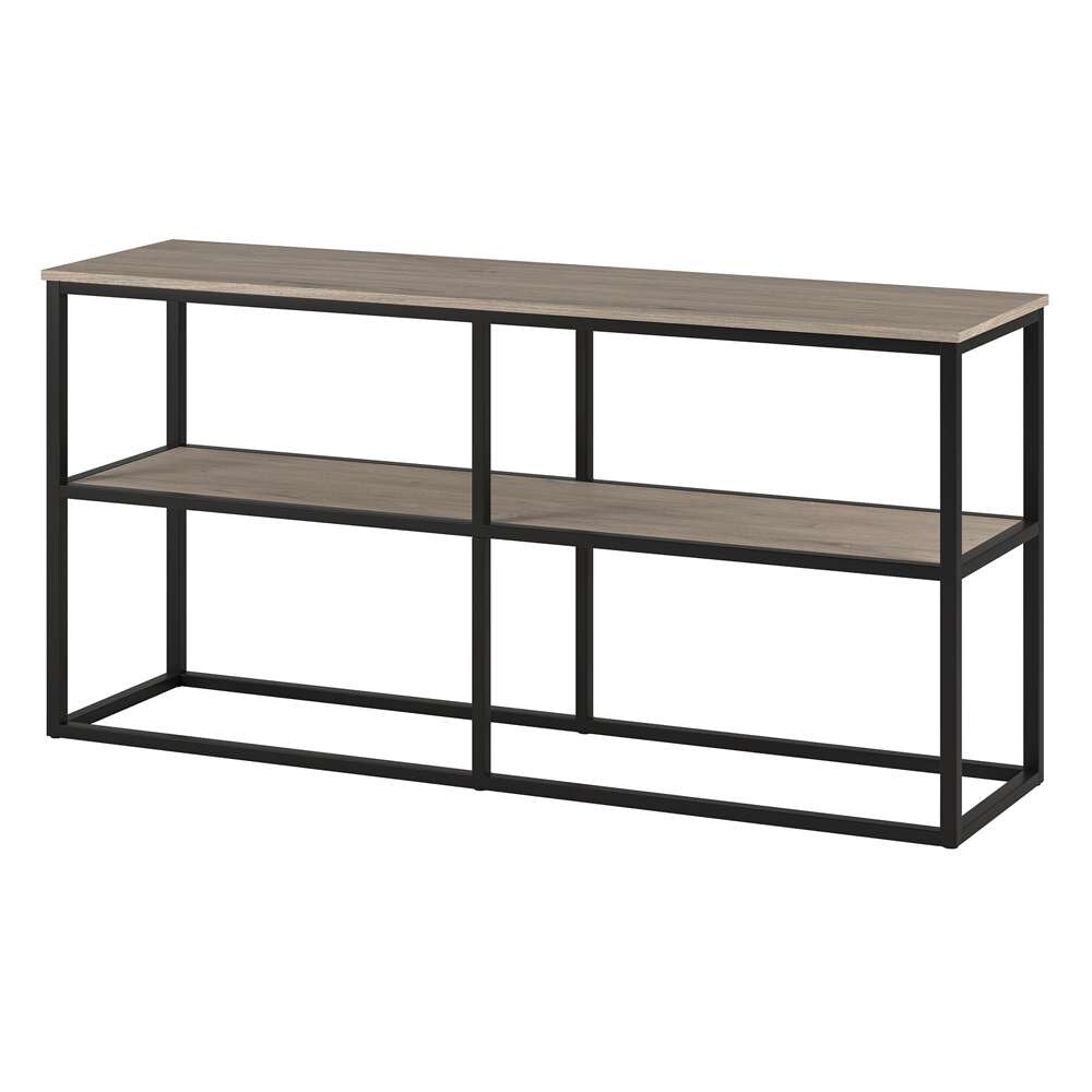 Hudson & Canal - Brasier Rectangular TV Stand for TVs up to 65in in Antiqued Gray Oak - TV1109 veiw 4