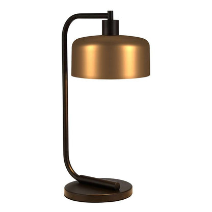 Hudson & Canal - Cadmus 20.5in Tall Table Lamp with Metal Shade in Blackened Bronze/Brass/Brass - TL0099 veiw 3