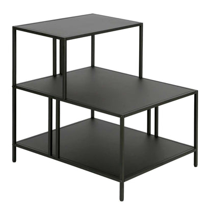 Hudson & Canal - Cortland 20in Wide Rectangular Side Table in Blackened Bronze - ST1003 veiw 1