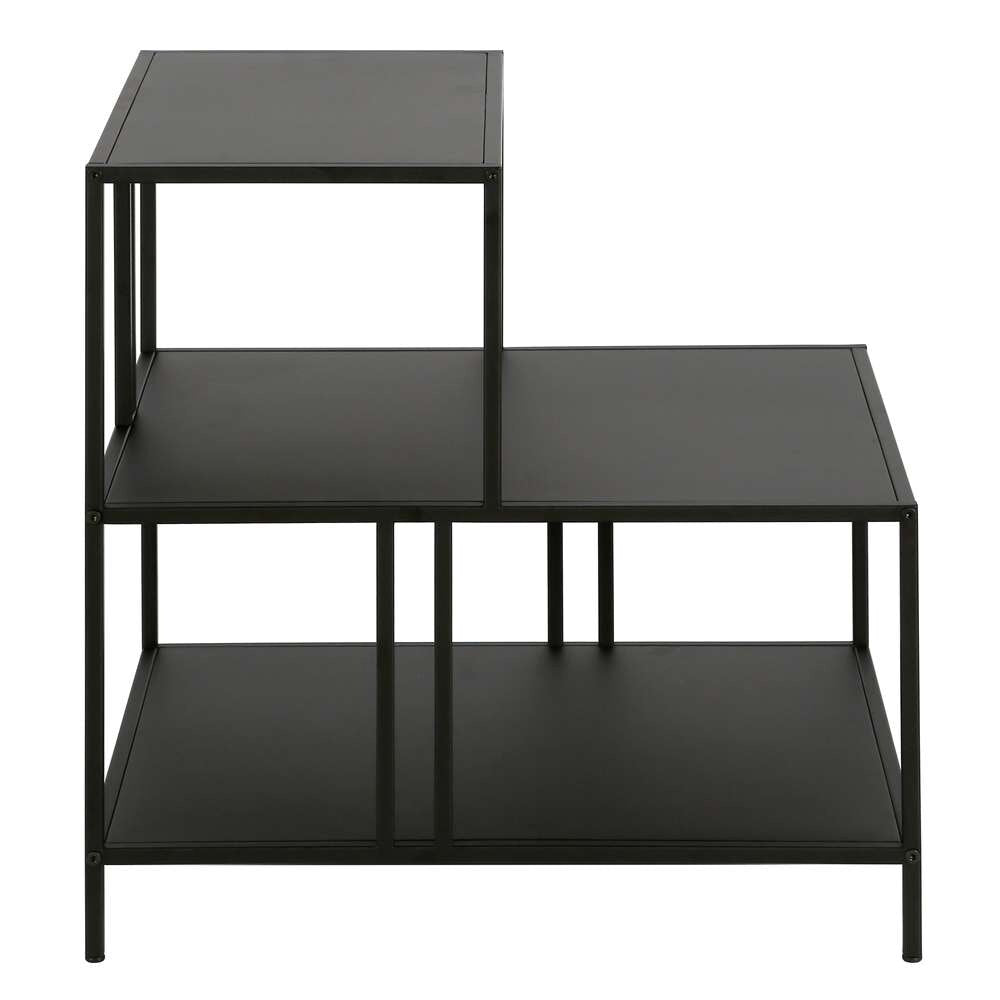 Hudson & Canal - Cortland 20in Wide Rectangular Side Table in Blackened Bronze - ST1003 veiw 3