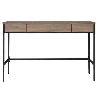 Hudson & Canal - Evans 47.75in Wide Rectangular Writing Desk in Antiqued Gray Oak - OF1299 veiw 3