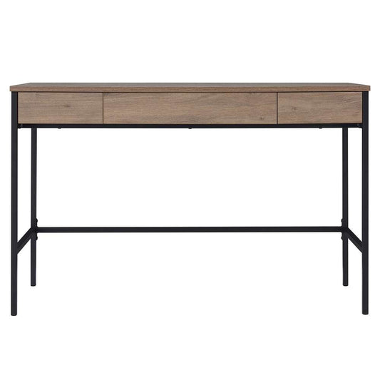 Hudson & Canal - Evans 47.75in Wide Rectangular Writing Desk in Antiqued Gray Oak - OF1299 veiw 3