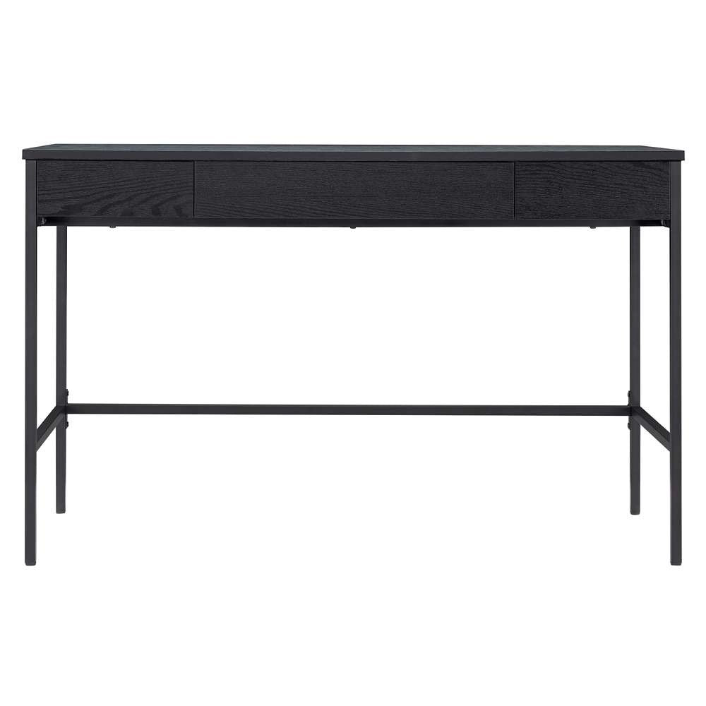 Hudson & Canal - Evans 47.75in Wide Rectangular Writing Desk in Black - OF1298 veiw 3