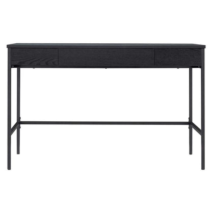 Hudson & Canal - Evans 47.75in Wide Rectangular Writing Desk in Black - OF1298 veiw 3