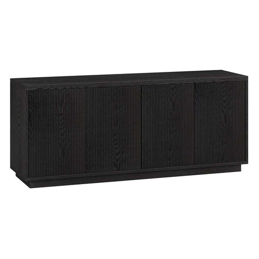 Hudson & Canal - Hanson Rectangular TV Stand for TVs up to 65in in Black Grain - TV1696 veiw 1
