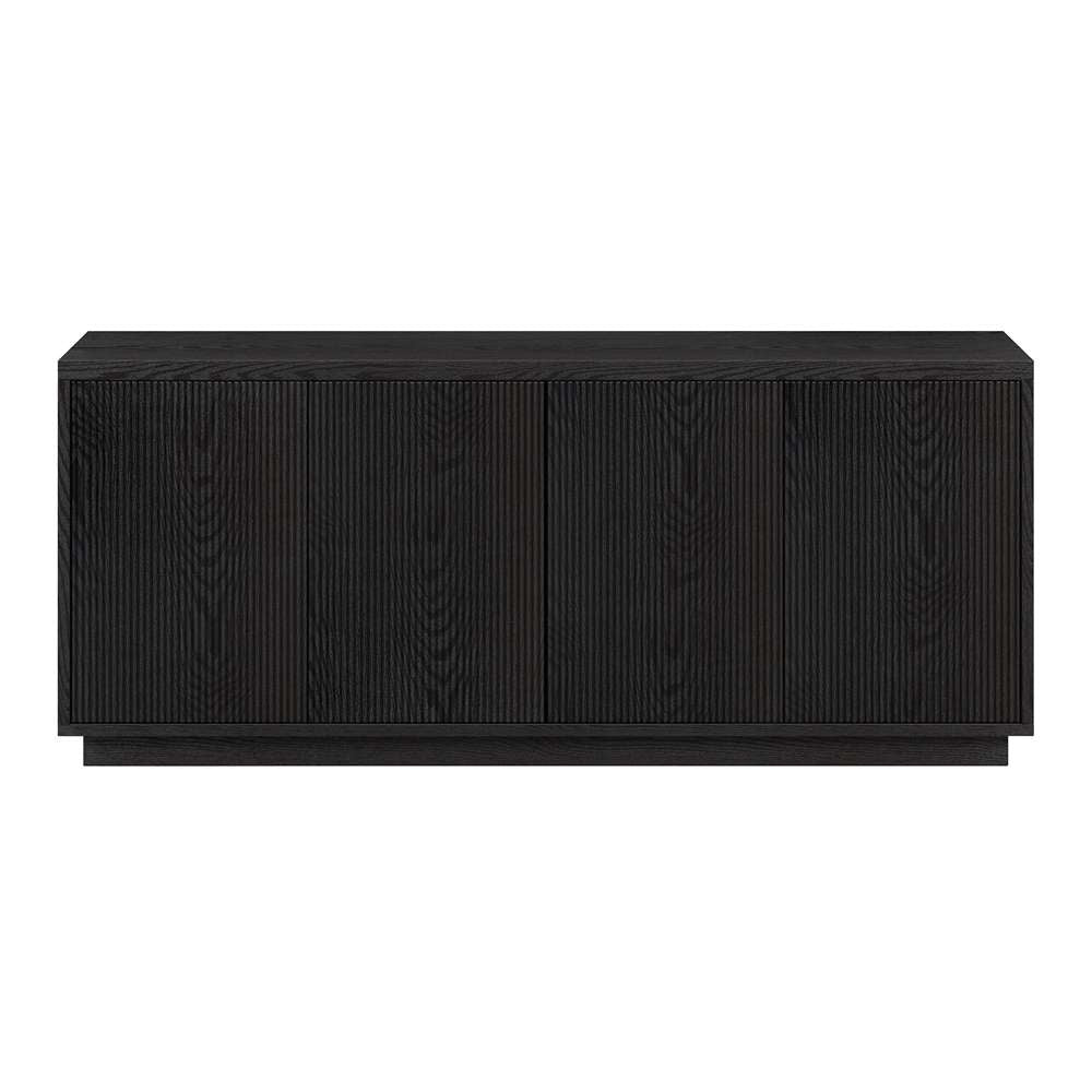 Hudson & Canal - Hanson Rectangular TV Stand for TVs up to 65in in Black Grain - TV1696 veiw 3