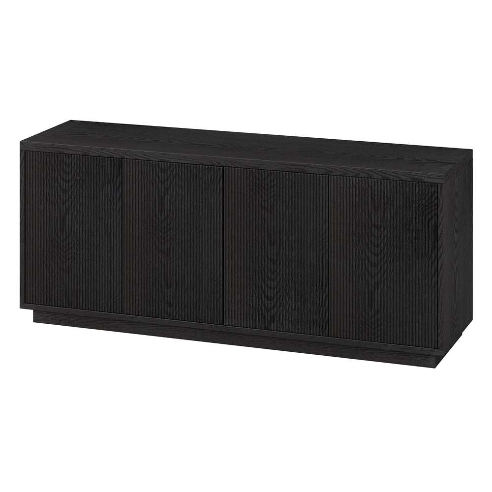 Hudson & Canal - Hanson Rectangular TV Stand for TVs up to 65in in Black Grain - TV1696 veiw 4