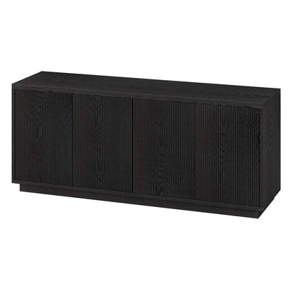 Hudson & Canal - Hanson Rectangular TV Stand for TVs up to 65in in Black Grain - TV1696 veiw 4