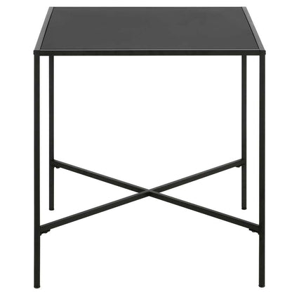 Hudson & Canal - Henley 20in Wide Square Side Table with Metal Top in Blackened Bronze - ST0829 veiw 3