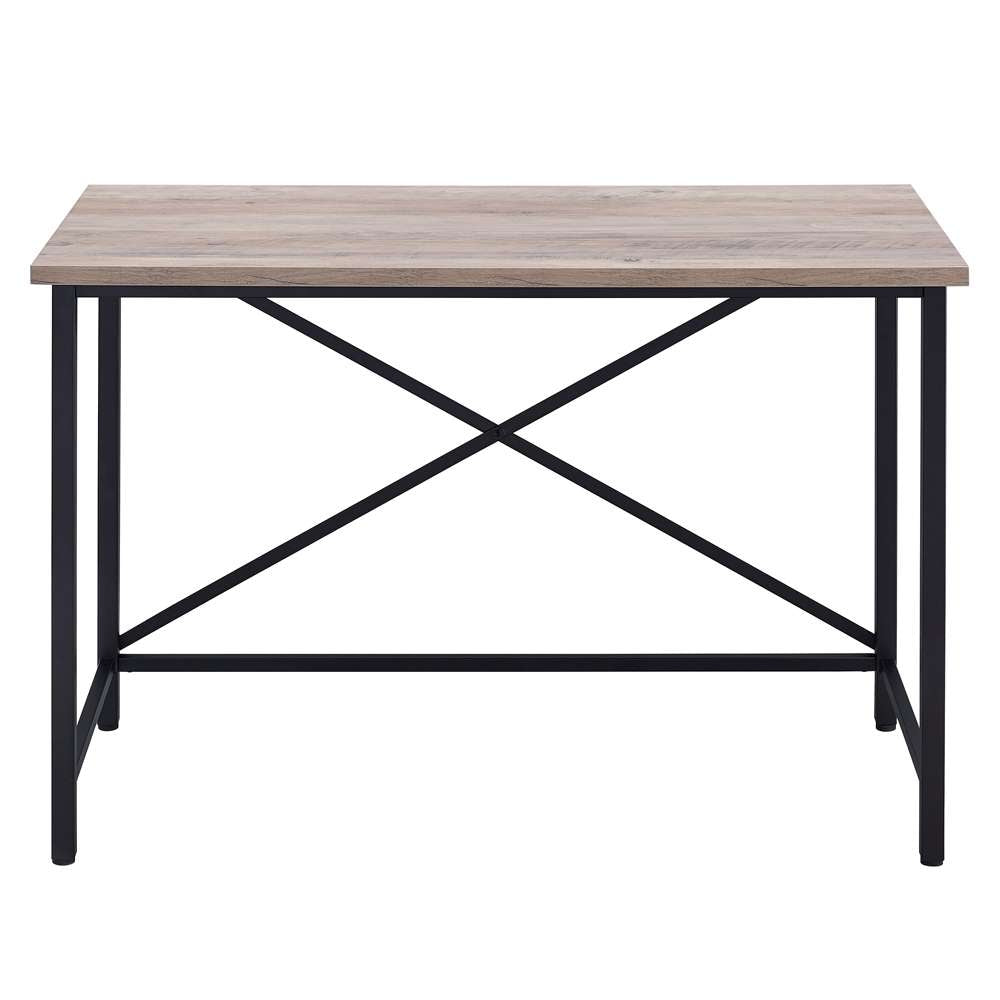 Hudson & Canal - Martina Rectangular 47.5in Wide Desk in Black/Gray Oak - OF0839 veiw 5