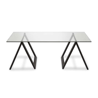 Hudson & Canal - Modara 46in Wide Rectangular Coffee Table in Blackened Bronze - CT0062 veiw 3