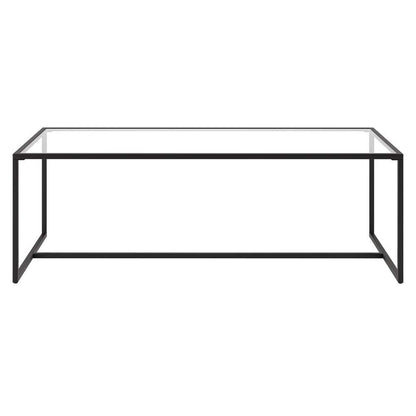 Hudson & Canal - Pico 47.25in Wide Rectangular Coffee Table in Blackened Bronze - CT1661 veiw 3