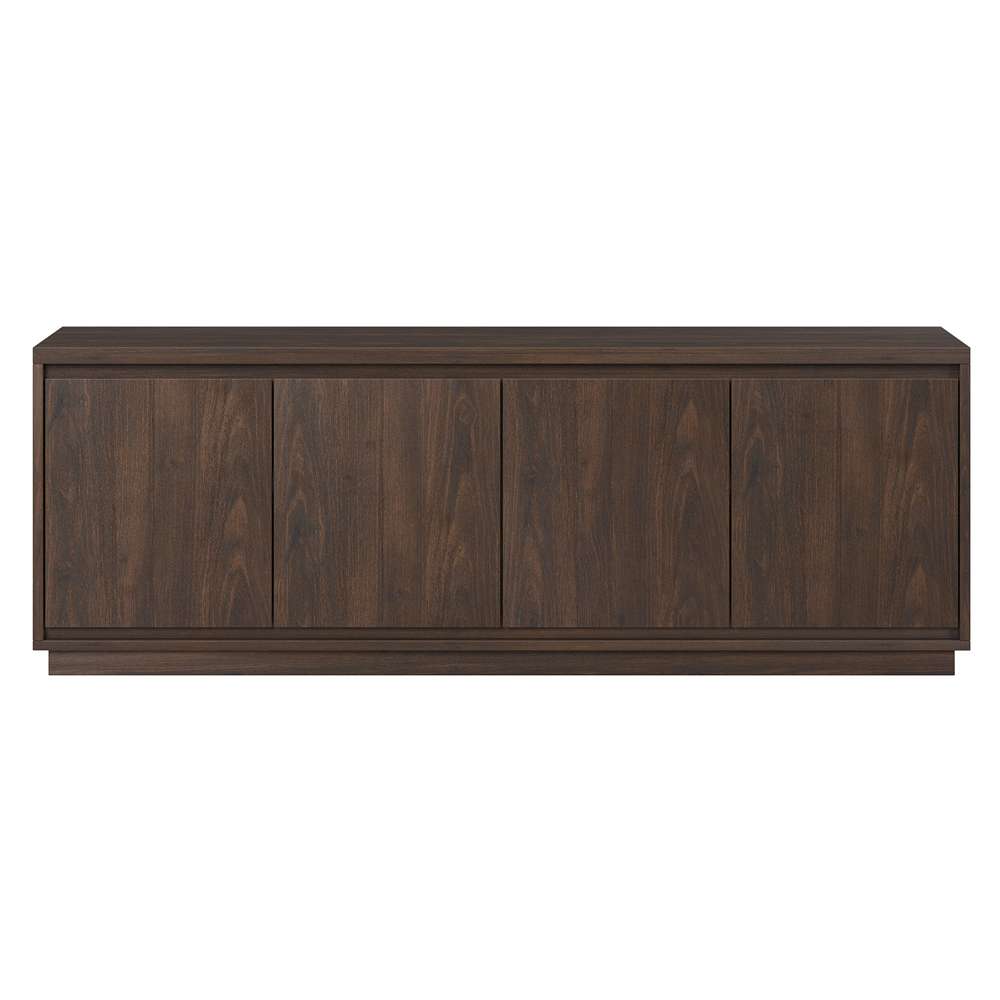 Hudson & Canal - Presque Rectangular TV Stand for TVs up to 75in in Alder Brown - TV1942 veiw 3