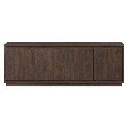 Hudson & Canal - Presque Rectangular TV Stand for TVs up to 75in in Alder Brown - TV1942 veiw 3