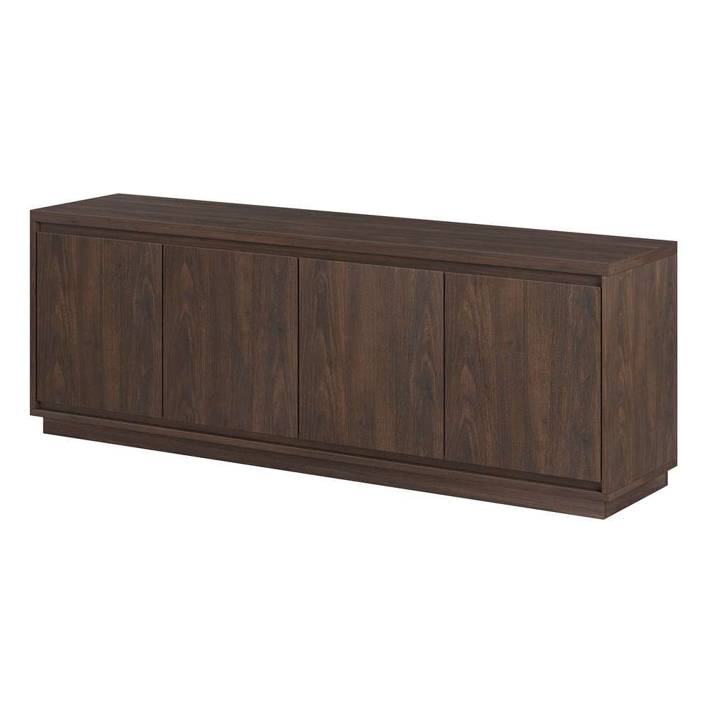 Hudson & Canal - Presque Rectangular TV Stand for TVs up to 75in in Alder Brown - TV1942 veiw 4