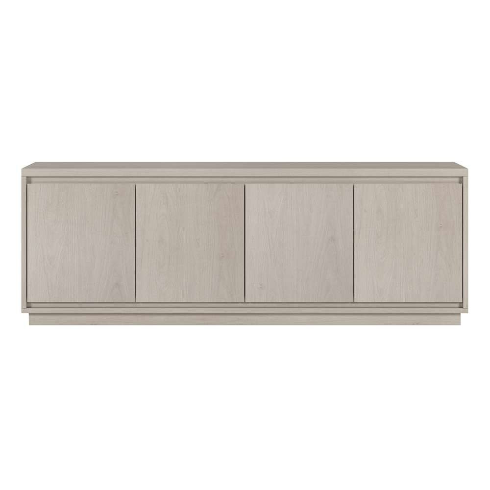 Hudson & Canal - Presque Rectangular TV Stand for TVs up to 75in in Alder White - TV1943 veiw 3